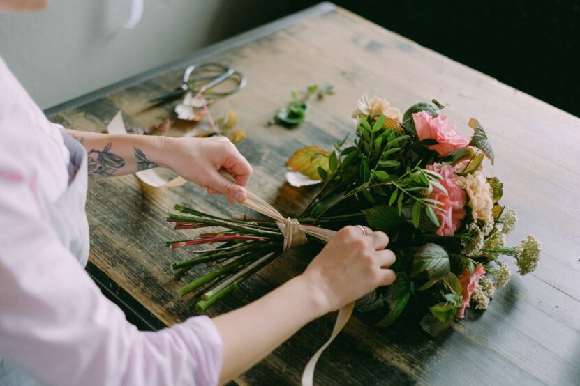 wedding flower shop